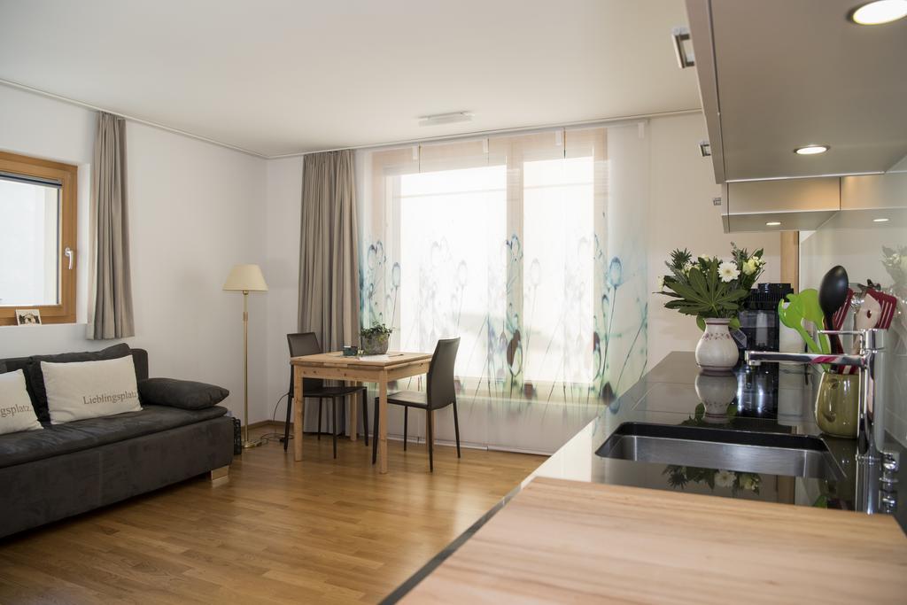 Ferienwohnung Fionas 267 Ftan Exterior foto